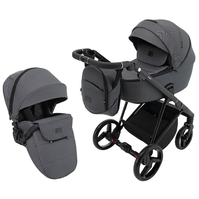 Універсальна коляска 2 в 1 Adamex Blanc Tip ps-58/c