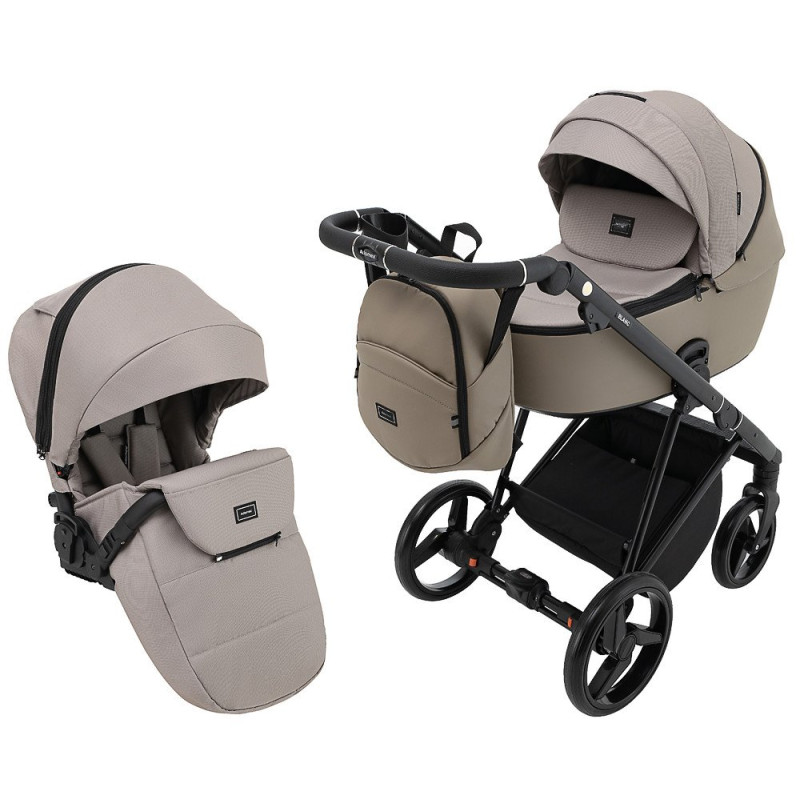 Універсальна коляска 2 в 1 Adamex Blanc Tip ps-115/c