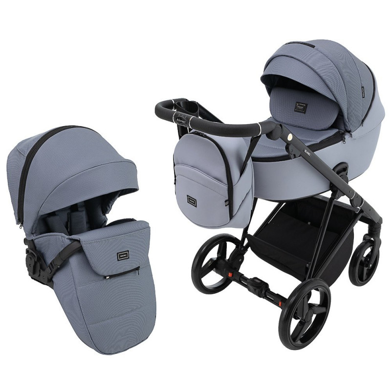 Універсальна коляска 2 в 1 Adamex Blanc Tip ps-138/c