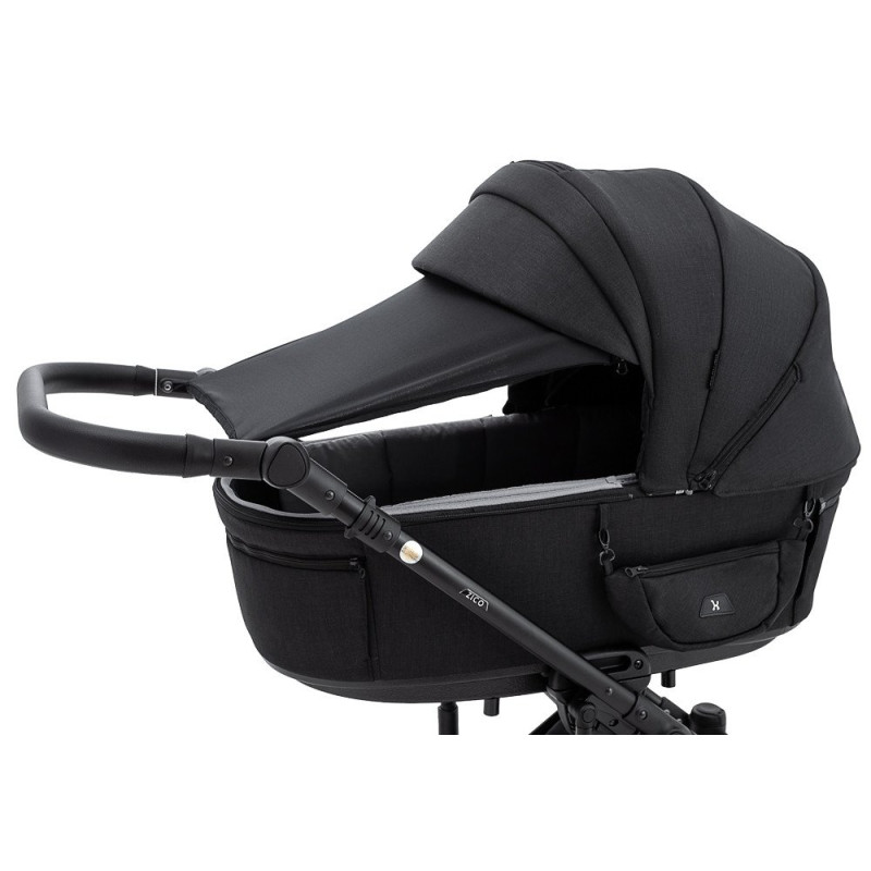 Універсальна коляска 2 в 1 Adamex Zico Lux tk-53 чорний