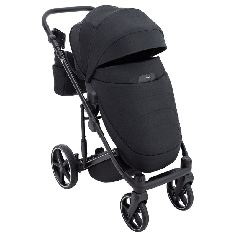 Універсальна коляска 2 в 1 Adamex Zico Lux tk-53 чорний