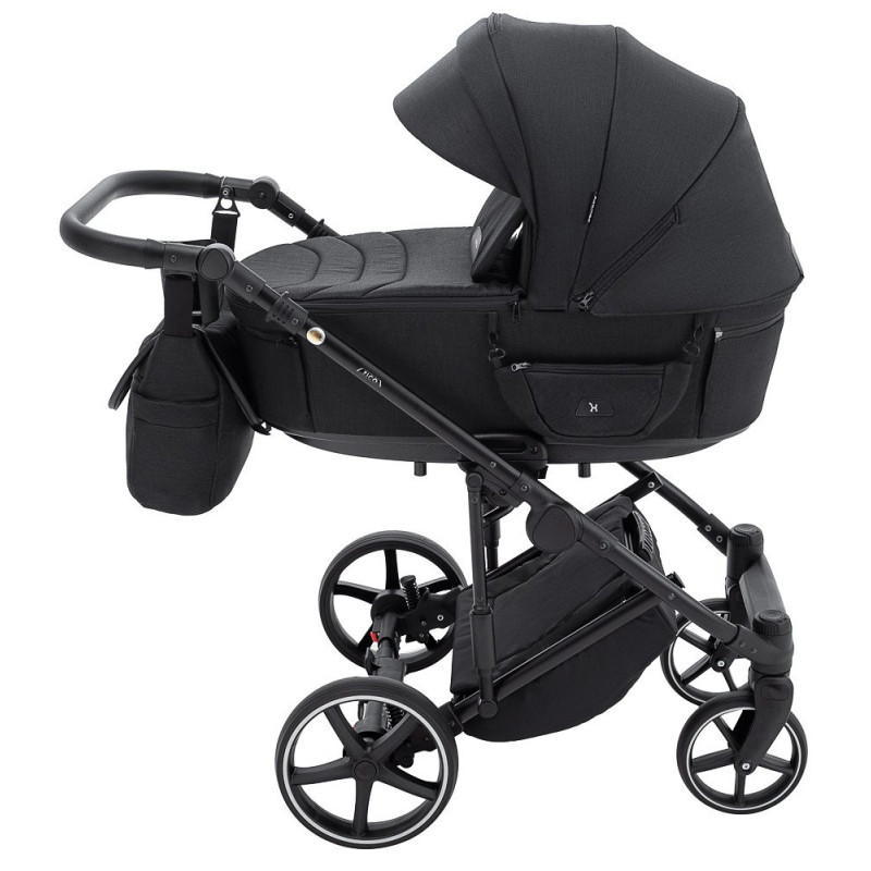 Універсальна коляска 2 в 1 Adamex Zico Lux tk-53 чорний