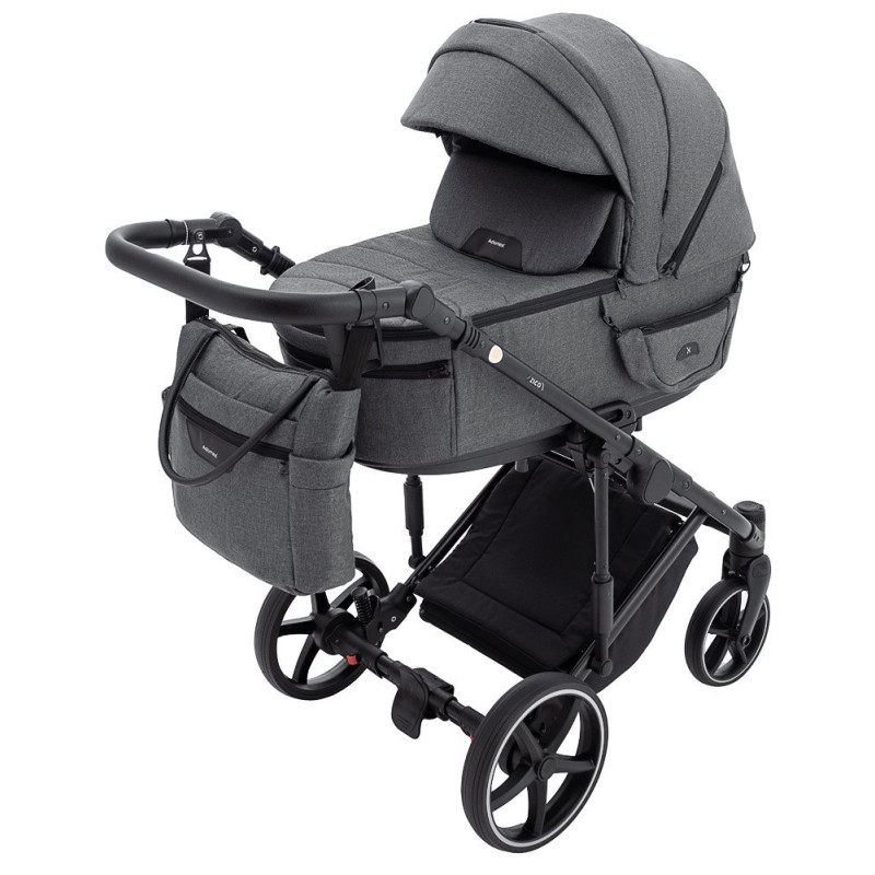 Універсальна коляска 2 в 1 Adamex Zico Tip графіт