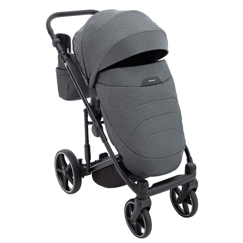 Універсальна коляска 2 в 1 Adamex Zico Tip графіт