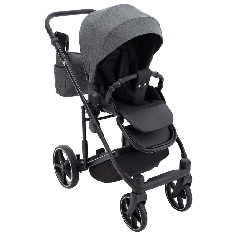 Універсальна коляска 2 в 1 Adamex Zico Tip графіт