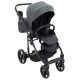 Універсальна коляска 2 в 1 Adamex Zico Tip графіт