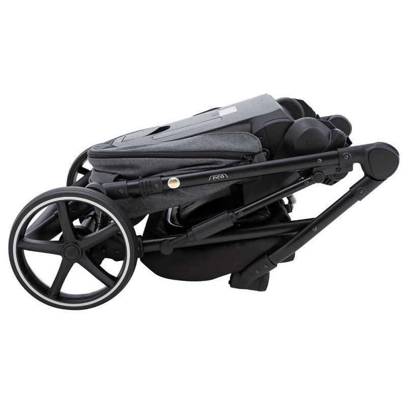 Універсальна коляска 2 в 1 Adamex Zico Tip графіт