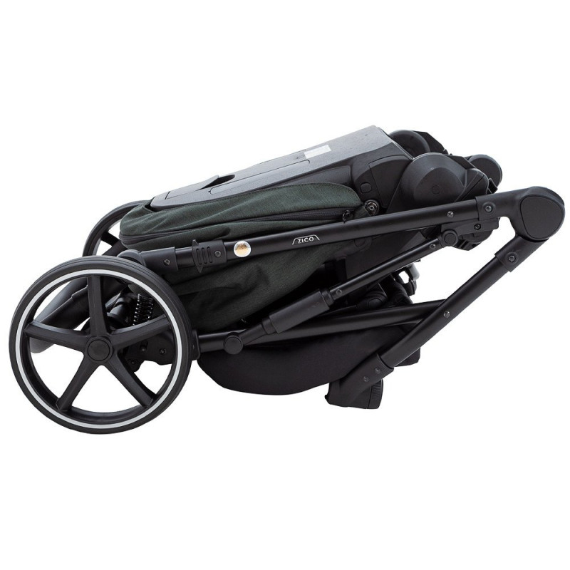 Універсальна коляска 2 в 1 Adamex Zico Lux tk-50 темно-зелений