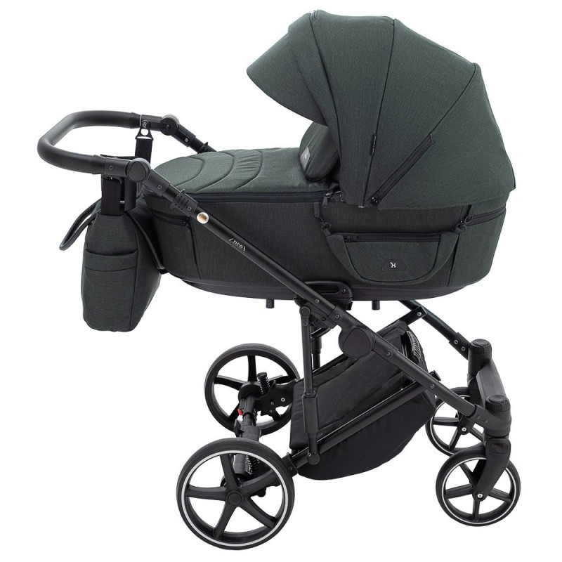 Універсальна коляска 2 в 1 Adamex Zico Lux tk-50 темно-зелений