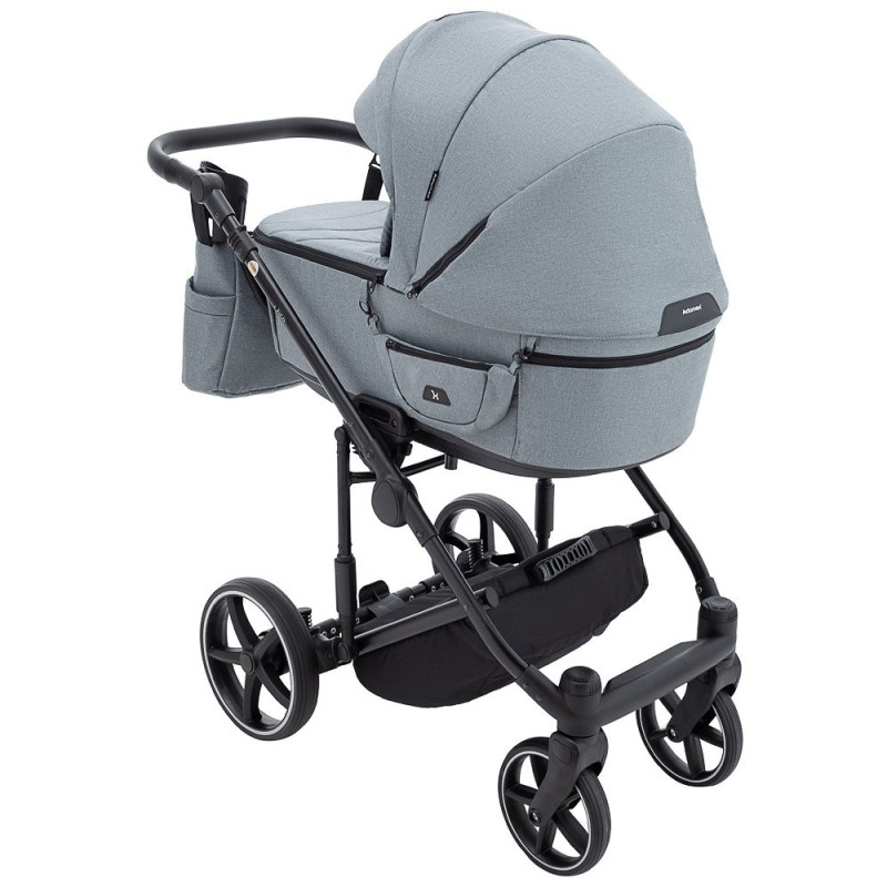 Універсальна коляска 2 в 1 Adamex Zico Tip темно-сірий
