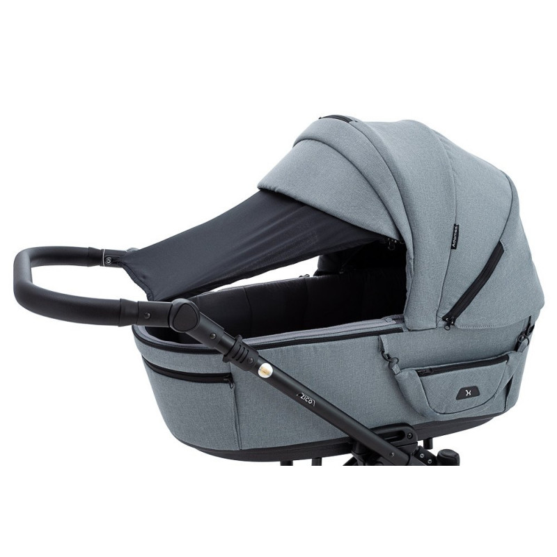 Універсальна коляска 2 в 1 Adamex Zico Tip темно-сірий