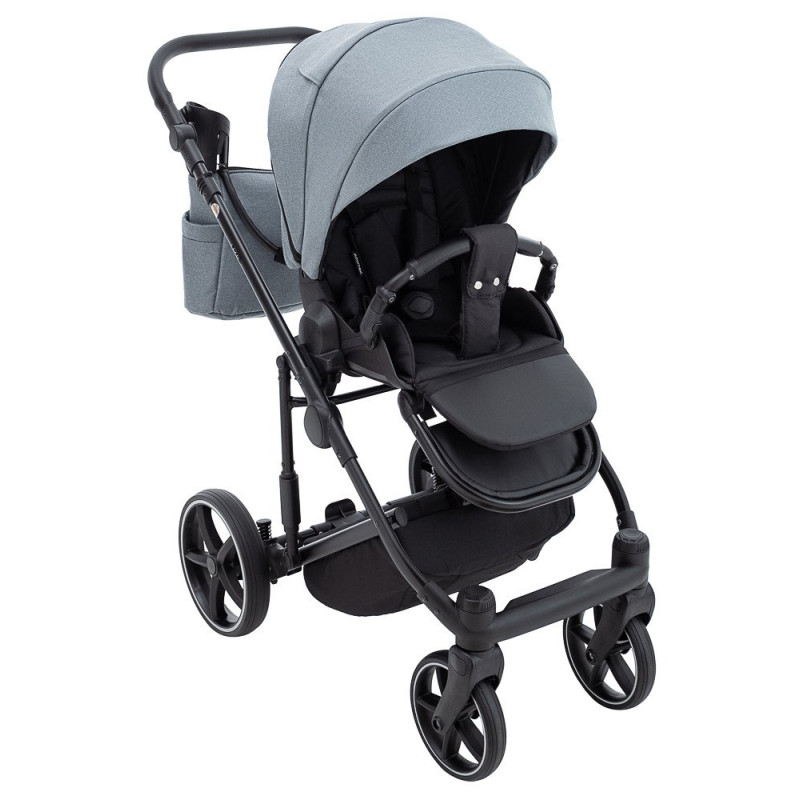 Універсальна коляска 2 в 1 Adamex Zico Tip темно-сірий