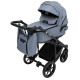 Універсальна коляска 2 в 1 Adamex Porto Light Tip темно-сірий