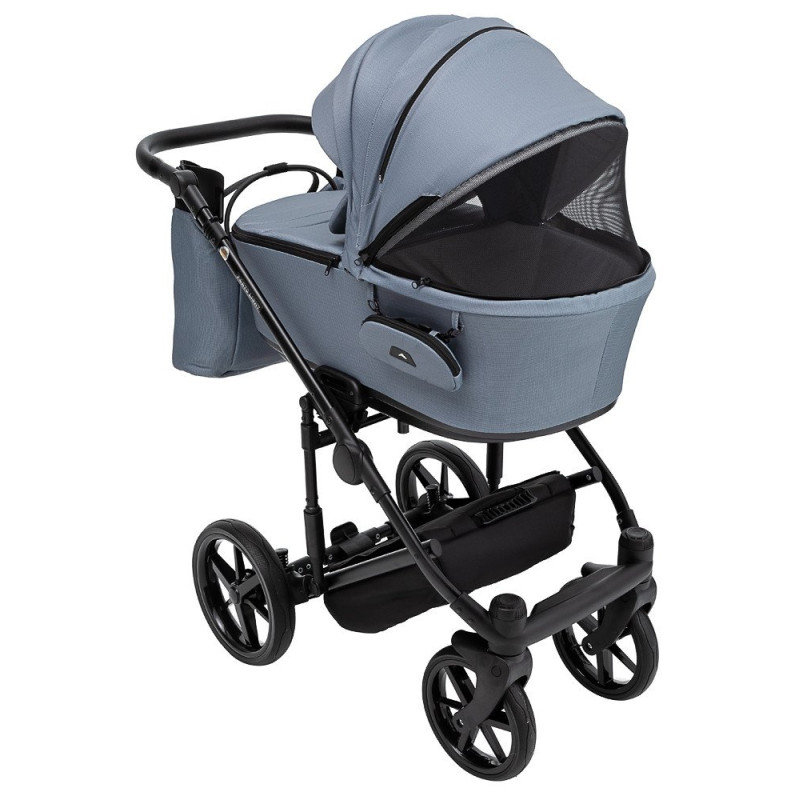 Універсальна коляска 2 в 1 Adamex Porto Light Tip темно-сірий