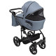 Універсальна коляска 2 в 1 Adamex Porto Light Tip темно-сірий