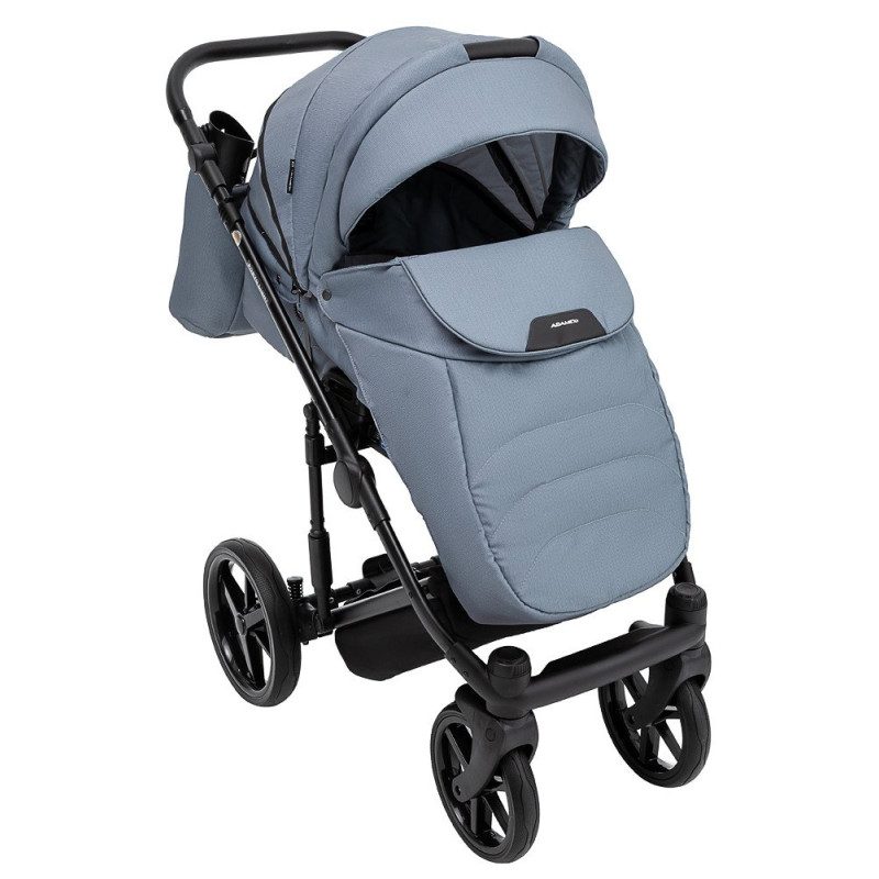 Універсальна коляска 2 в 1 Adamex Porto Light Tip темно-сірий