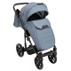 Універсальна коляска 2 в 1 Adamex Porto Light Tip темно-сірий
