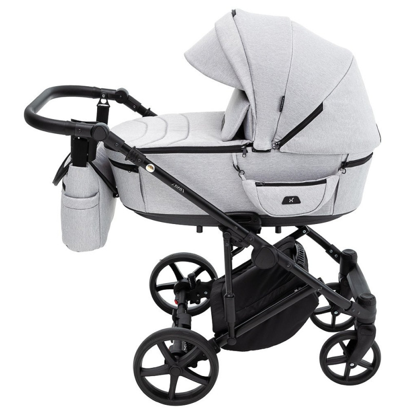 Універсальна коляска 2 в 1 Adamex Zico Tip світло-сірий