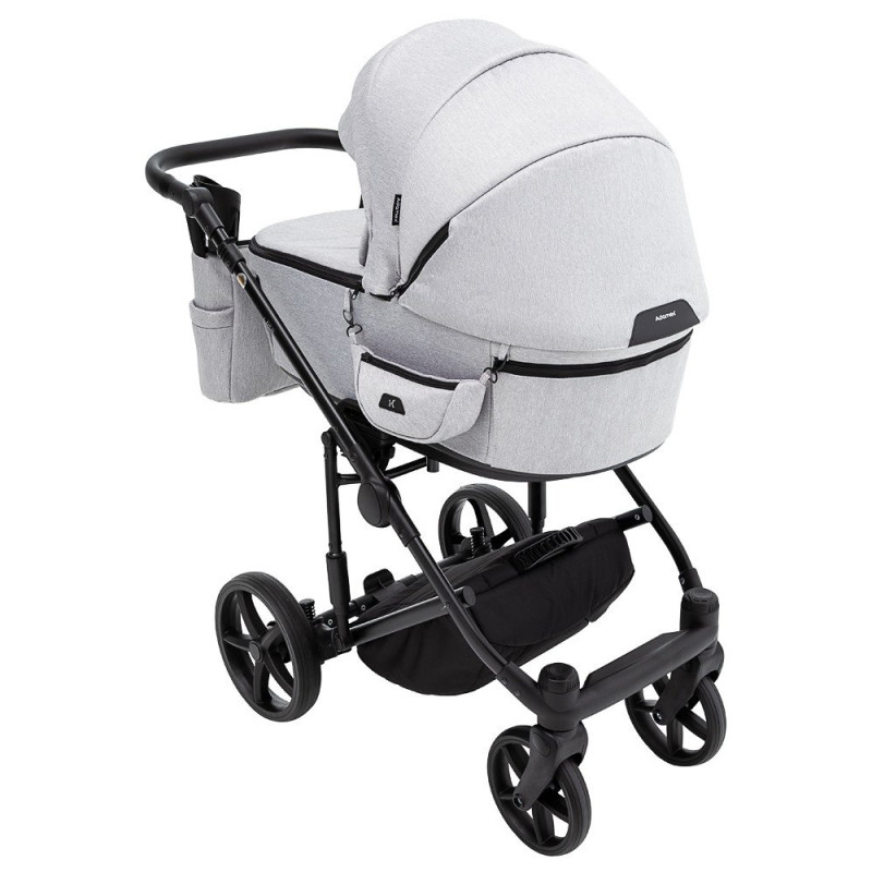 Універсальна коляска 2 в 1 Adamex Zico Tip світло-сірий