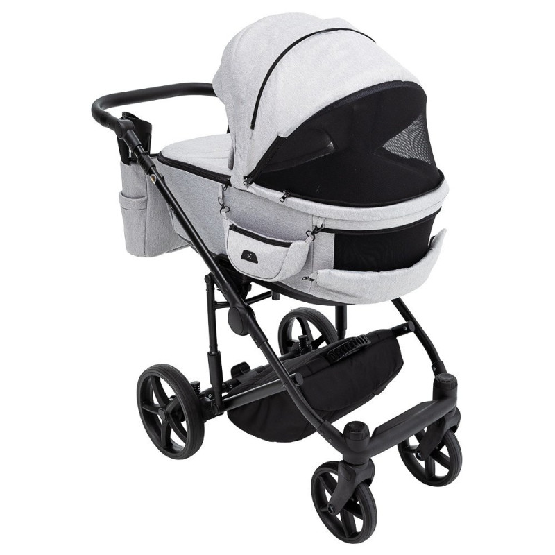 Універсальна коляска 2 в 1 Adamex Zico Tip світло-сірий