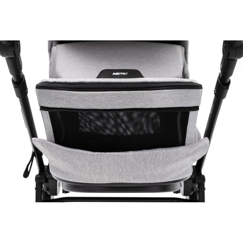 Універсальна коляска 2 в 1 Adamex Zico Tip світло-сірий