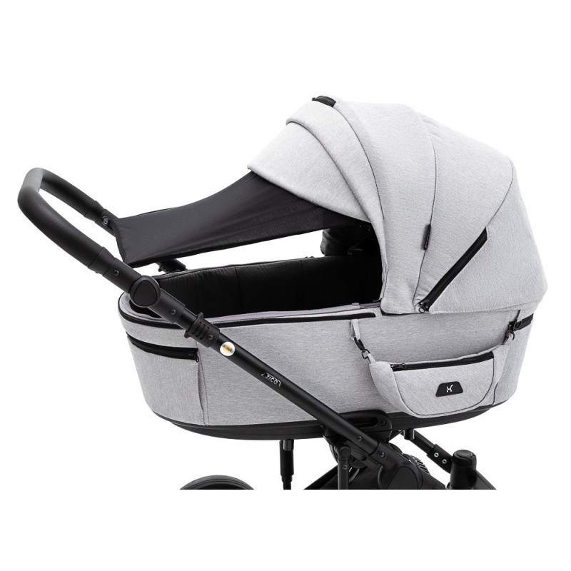 Універсальна коляска 2 в 1 Adamex Zico Tip світло-сірий