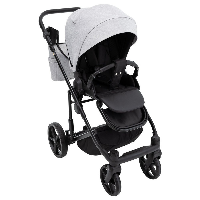Універсальна коляска 2 в 1 Adamex Zico Tip світло-сірий