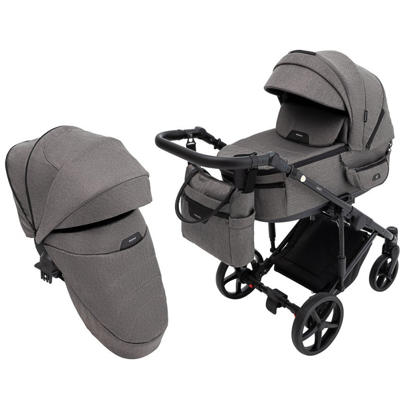 Універсальна коляска 2 в 1 Adamex Zico Tip tk-21 шоколад