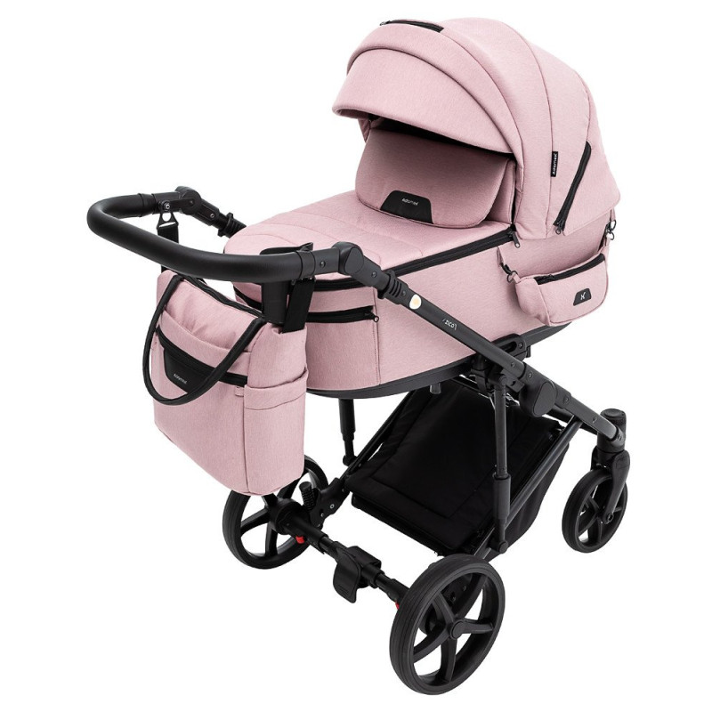Універсальна коляска 2 в 1 Adamex Zico Tip tk-24 рожевий