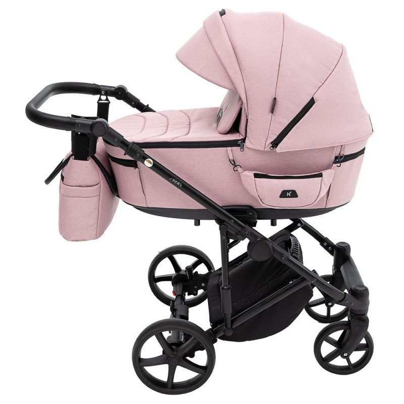 Універсальна коляска 2 в 1 Adamex Zico Tip tk-24 рожевий