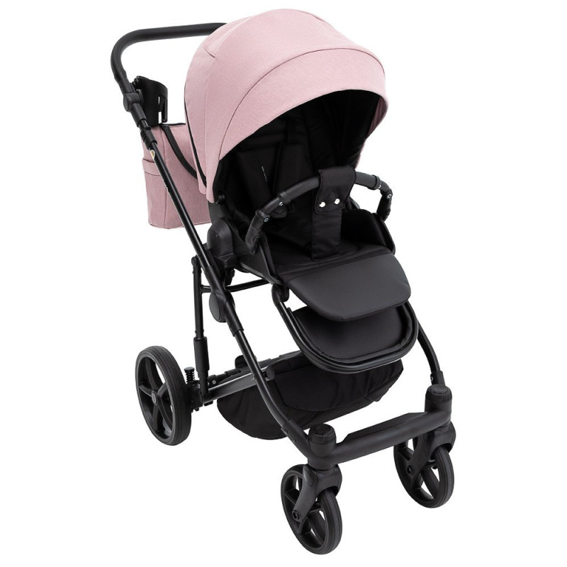 Універсальна коляска 2 в 1 Adamex Zico Tip tk-24 рожевий