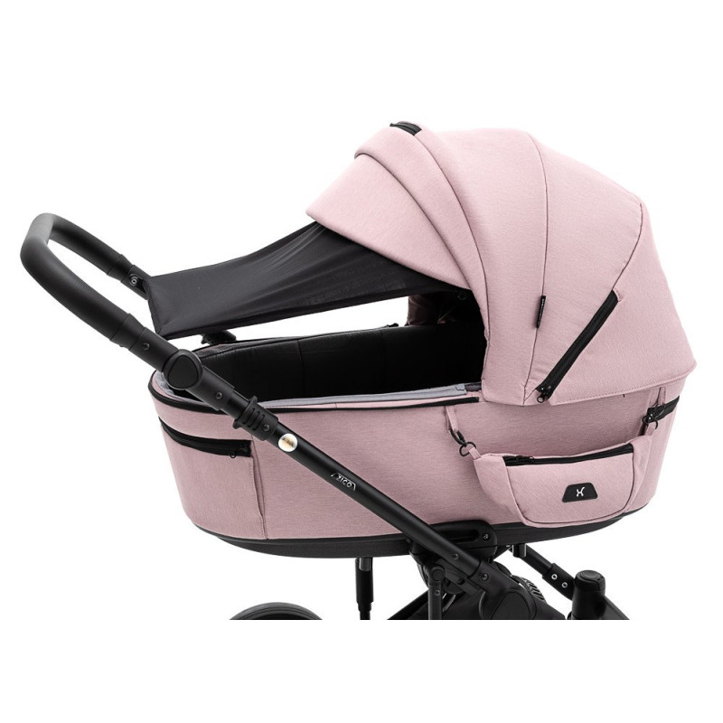 Універсальна коляска 2 в 1 Adamex Zico Tip tk-24 рожевий