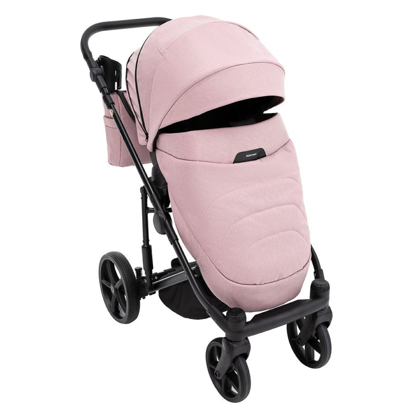 Універсальна коляска 2 в 1 Adamex Zico Tip tk-24 рожевий