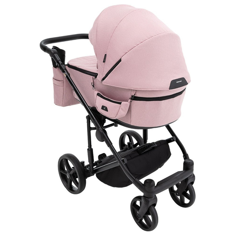 Універсальна коляска 2 в 1 Adamex Zico Tip tk-24 рожевий