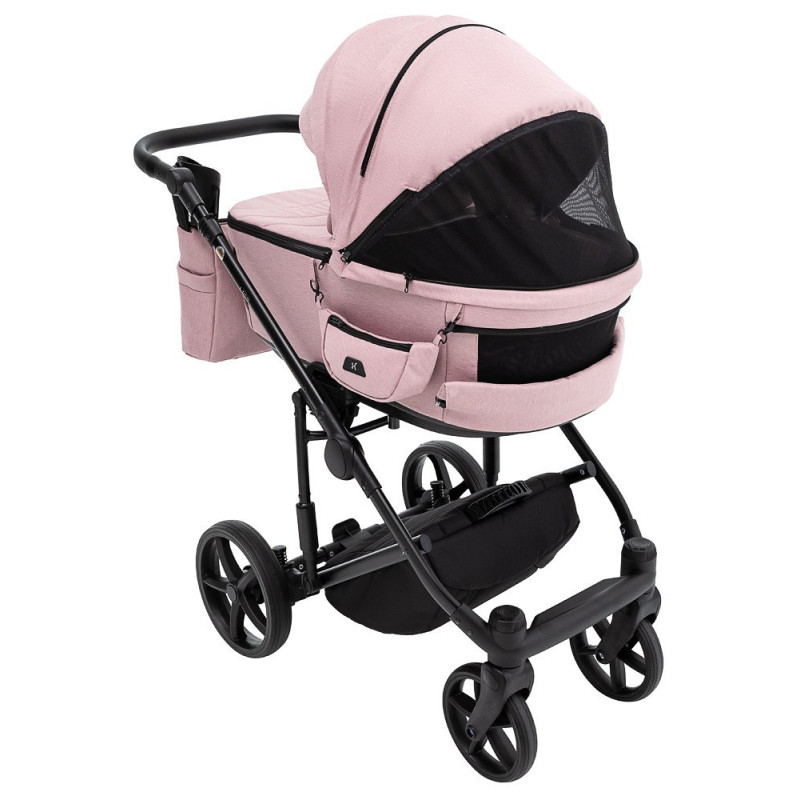 Універсальна коляска 2 в 1 Adamex Zico Tip tk-24 рожевий