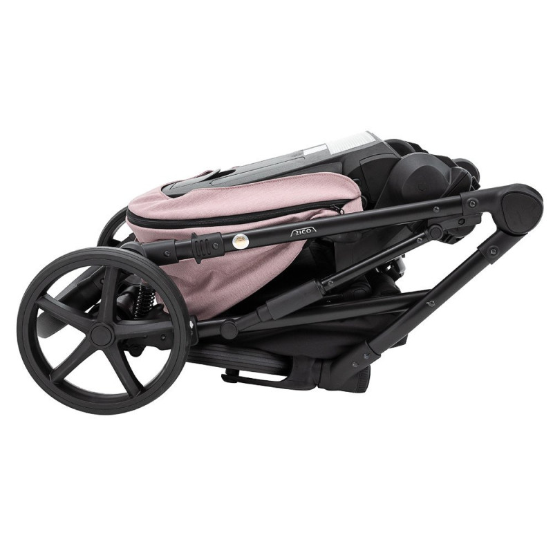 Універсальна коляска 2 в 1 Adamex Zico Tip tk-24 рожевий