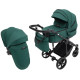 Універсальна коляска 2 в 1 Adamex Zico Tip tk-52 темно-зелений