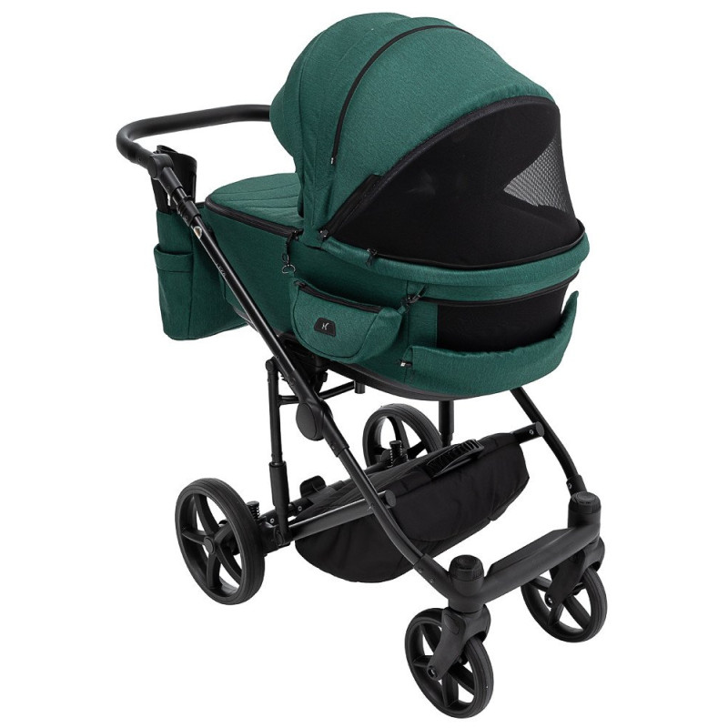 Універсальна коляска 2 в 1 Adamex Zico Tip tk-52 темно-зелений