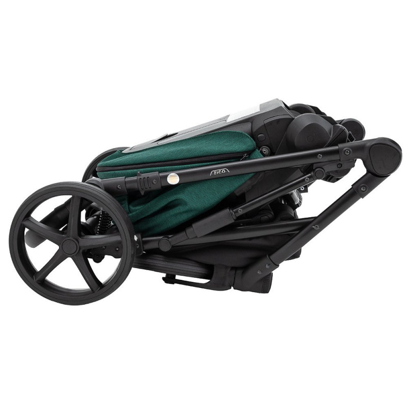 Універсальна коляска 2 в 1 Adamex Zico Tip tk-52 темно-зелений