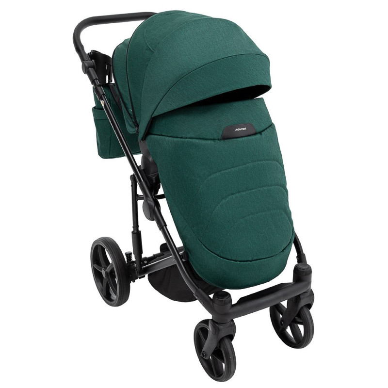 Універсальна коляска 2 в 1 Adamex Zico Tip tk-52 темно-зелений