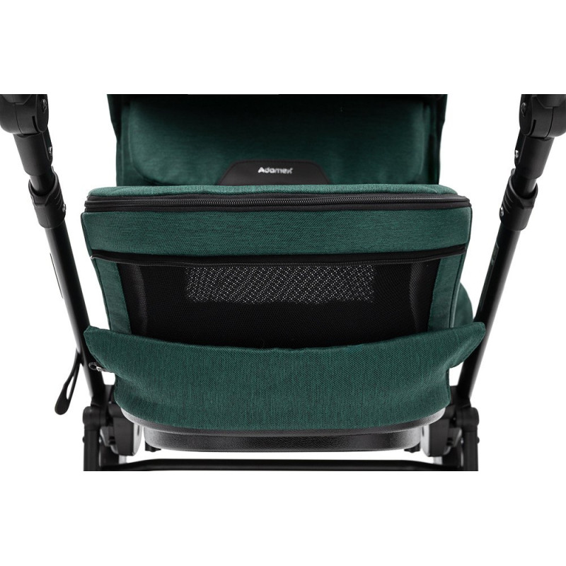 Універсальна коляска 2 в 1 Adamex Zico Tip tk-52 темно-зелений