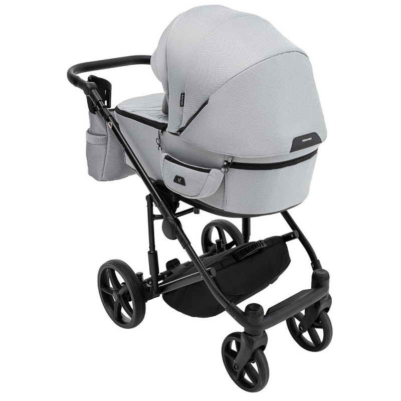 Універсальна коляска 2 в 1 Adamex Zico Tip tk-83 сірий