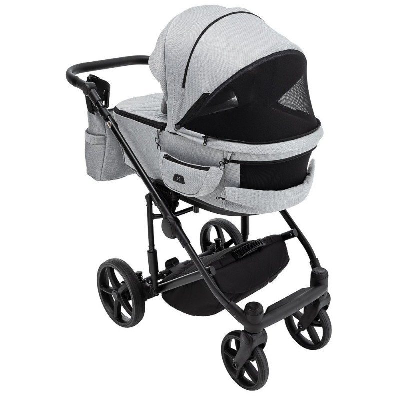Універсальна коляска 2 в 1 Adamex Zico Tip tk-83 сірий