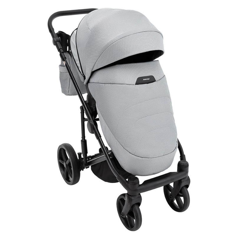 Універсальна коляска 2 в 1 Adamex Zico Tip tk-83 сірий