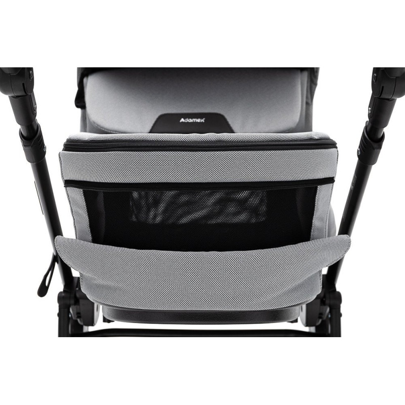 Універсальна коляска 2 в 1 Adamex Zico Tip tk-83 сірий