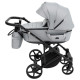 Універсальна коляска 2 в 1 Adamex Zico Tip tk-83 сірий