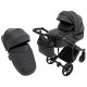 Універсальна коляска 2 в 1 Adamex Zico Eco чорний