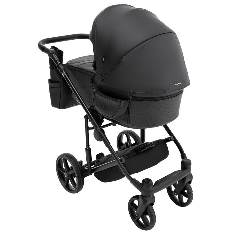 Універсальна коляска 2 в 1 Adamex Zico Eco чорний