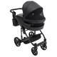 Універсальна коляска 2 в 1 Adamex Zico Eco чорний