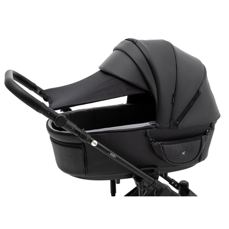 Універсальна коляска 2 в 1 Adamex Zico Eco чорний